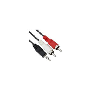 3-5 stereo to 2 RCA Male in 1.5m