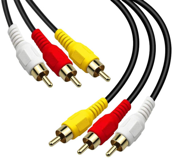 RCA to 3 RCA 1.8m