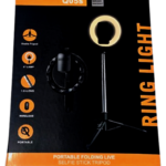 Selfie Stick with 8 inch Lamp